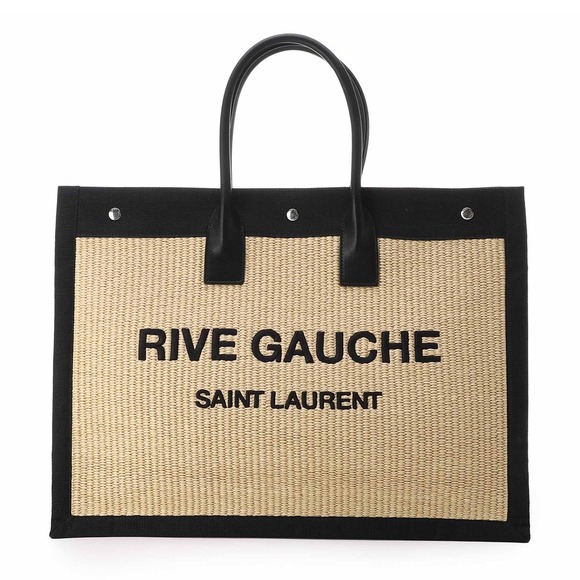 Saint Laurent Rive Tote Tan Bag Gauche - Picture 1 of 10